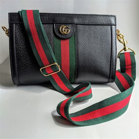 gucci bag with green strap|Gucci bag straps women.